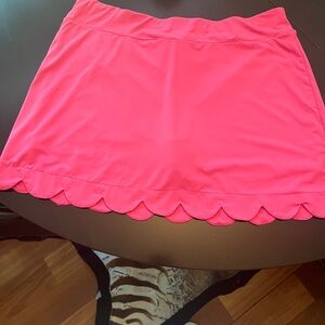 Lillie Green bright pink skort size Large